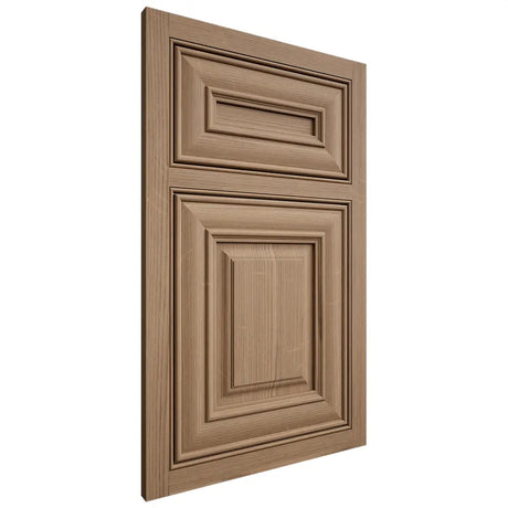 Shiloh Cabinetry Beaded Inset Bradford White Oak Quarter Sawn Natural Door
