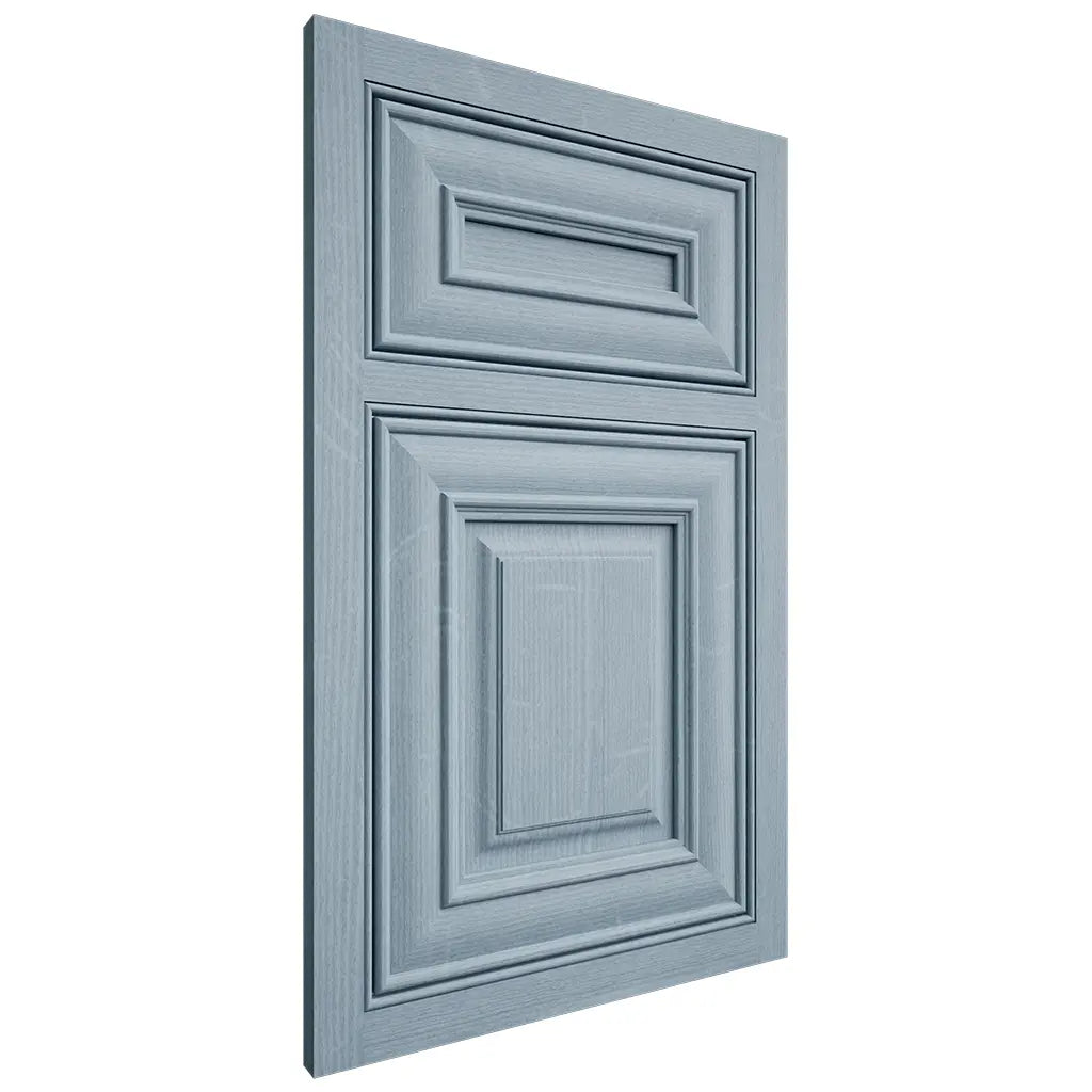 Shiloh Cabinetry Beaded Inset Bradford White Oak Quarter Sawn Sky Door
