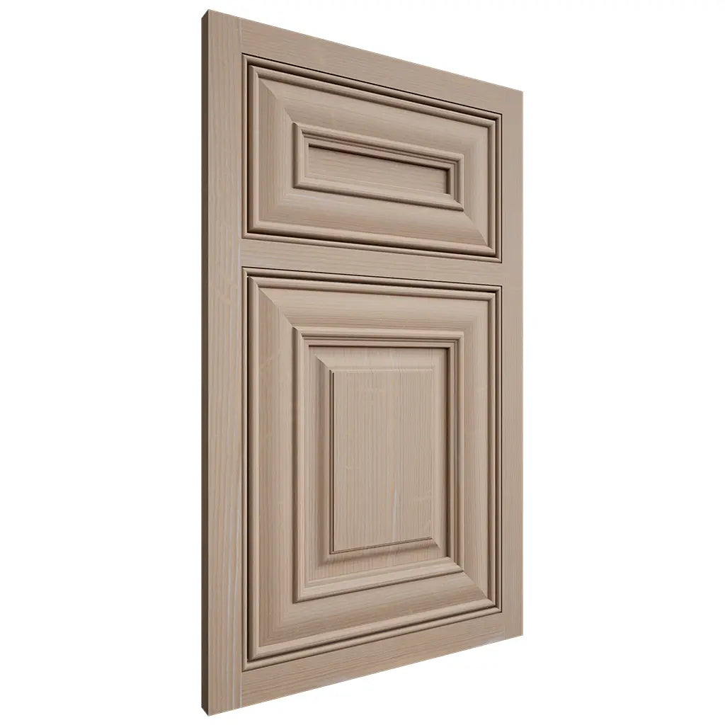 Shiloh Cabinetry Beaded Inset Bradford White Oak Quarter Sawn Straw Door