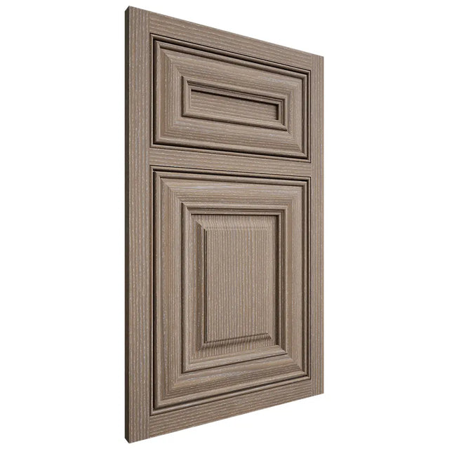 Shiloh Cabinetry Beaded Inset Bradford White Oak Rift Cut Almond Door