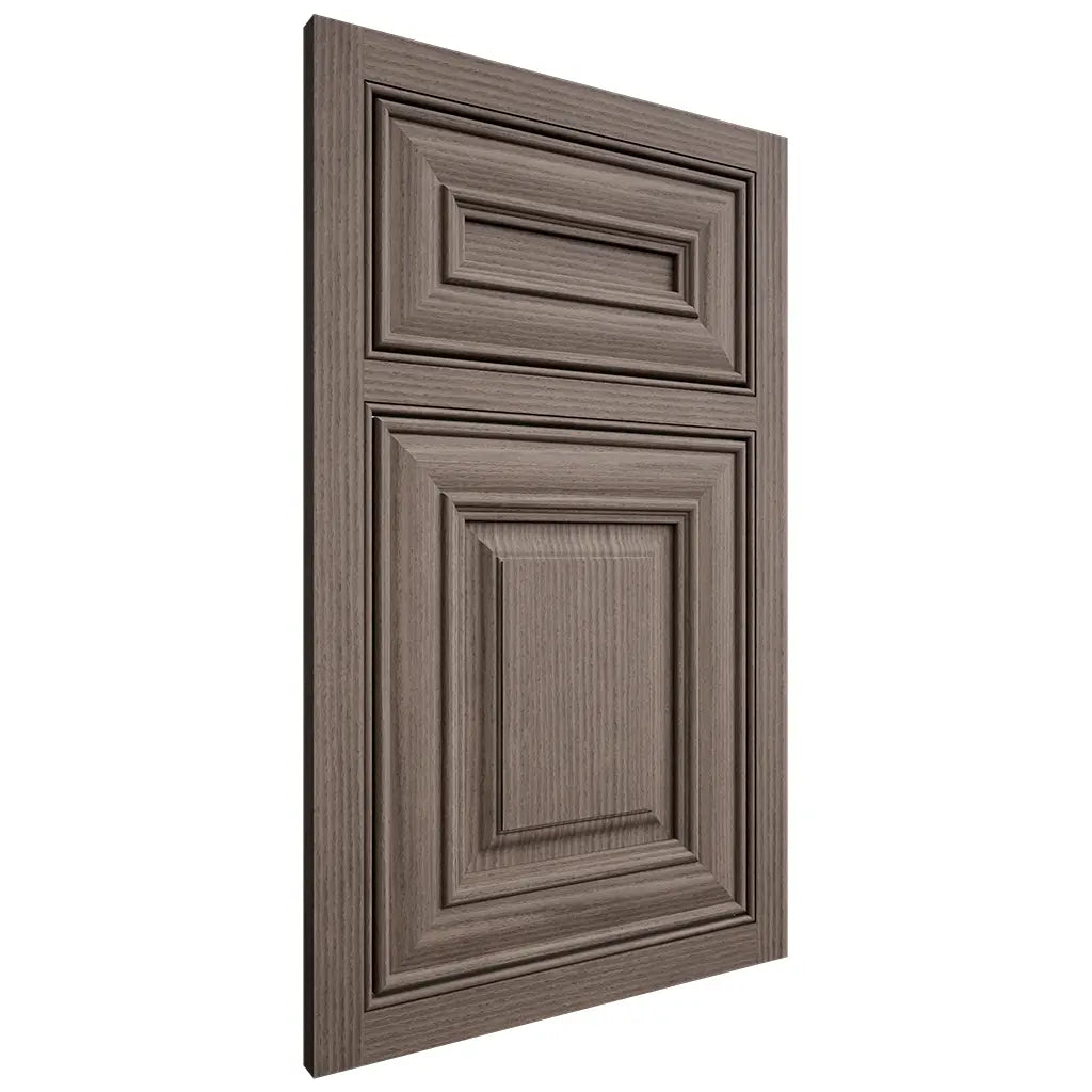 Shiloh Cabinetry Beaded Inset Bradford White Oak Rift Cut Clay Door
