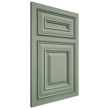 Shiloh Cabinetry Beaded Inset Bradford White Oak Rift Cut Moss Door