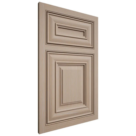 Shiloh Cabinetry Beaded Inset Bradford White Oak Rift Cut Straw Door