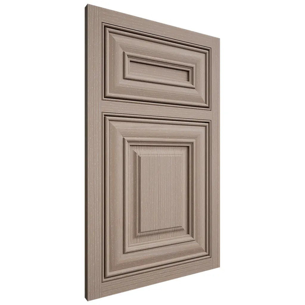 Shiloh Cabinetry Beaded Inset Bradford White Oak Rift Cut Whitewash Door