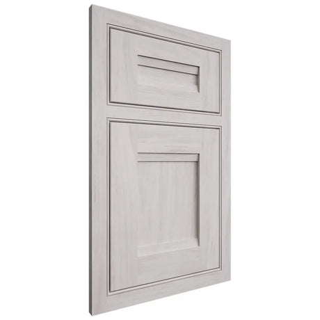 Shiloh Cabinetry Beaded Inset Bristol Alder Plain Cut Cotton Door