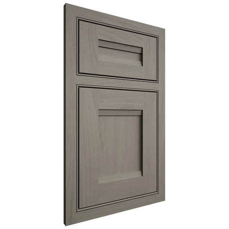 Shiloh Cabinetry Beaded Inset Bristol Alder Plain Cut Thyme Door