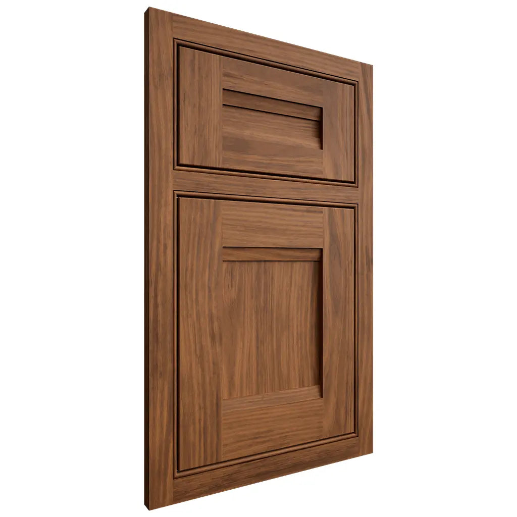 Shiloh Cabinetry Beaded Inset Bristol Cherry Plain Cut Carob Door