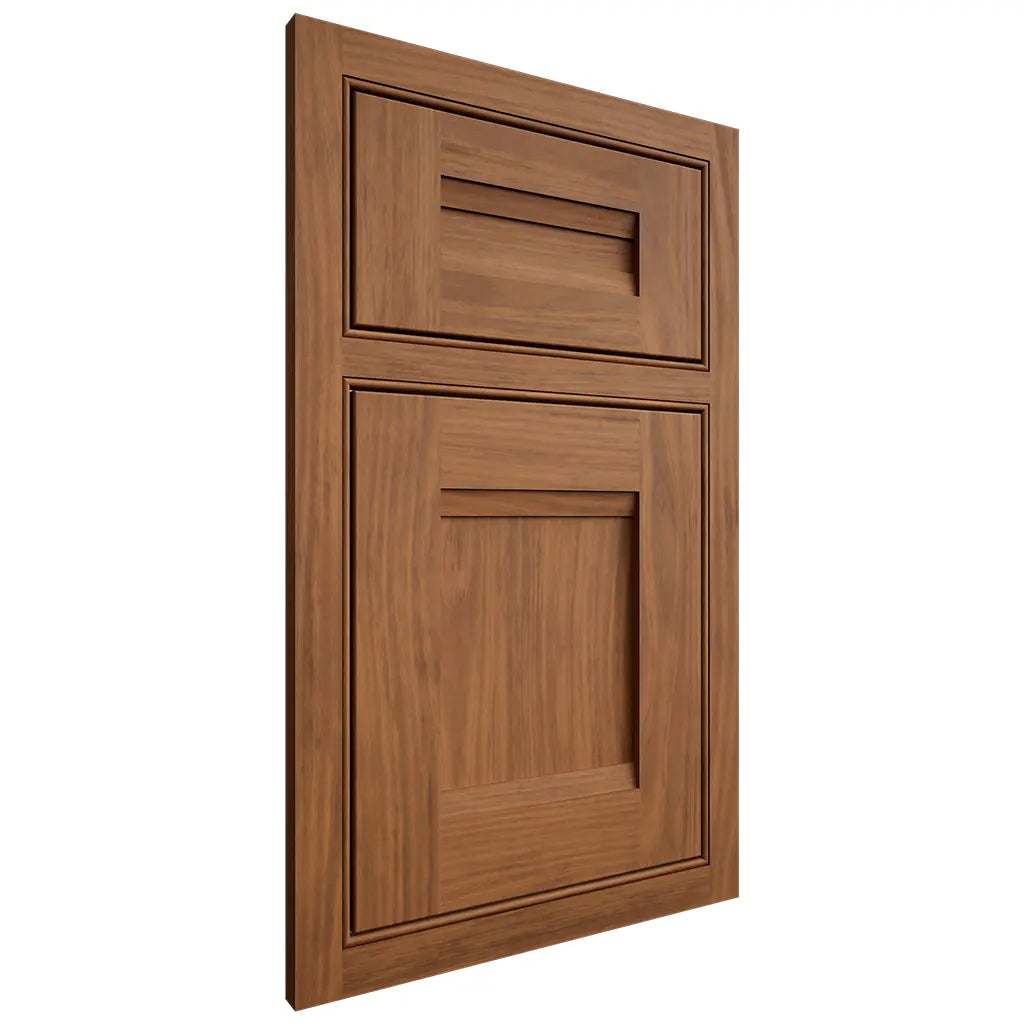 Shiloh Cabinetry Beaded Inset Bristol Cherry Plain Cut Coffee Door