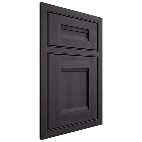 Shiloh Cabinetry Beaded Inset Bristol Hickory Plain Cut Harbor Door