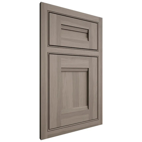 Shiloh Cabinetry Beaded Inset Bristol Hickory Plain Cut Sterling Door