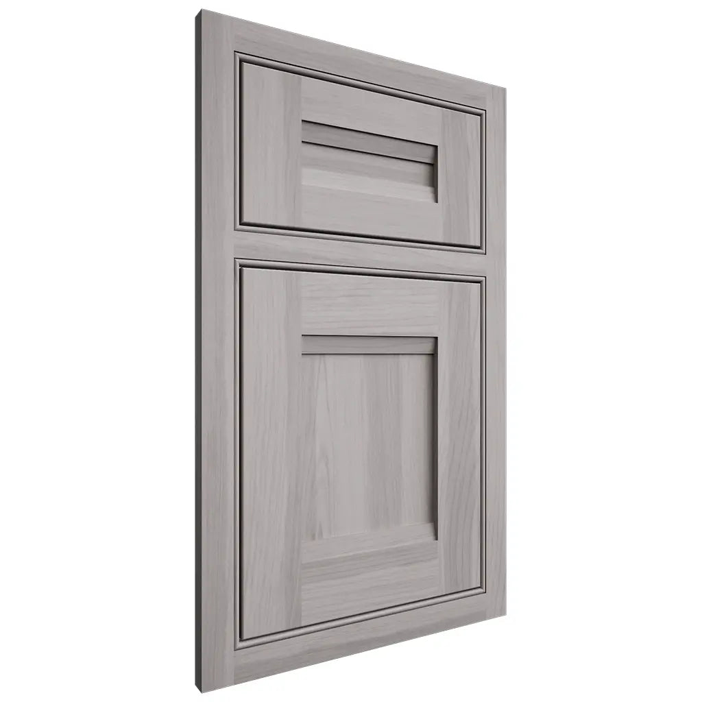 Shiloh Cabinetry Beaded Inset Bristol Hickory Plain Cut Stratus Door