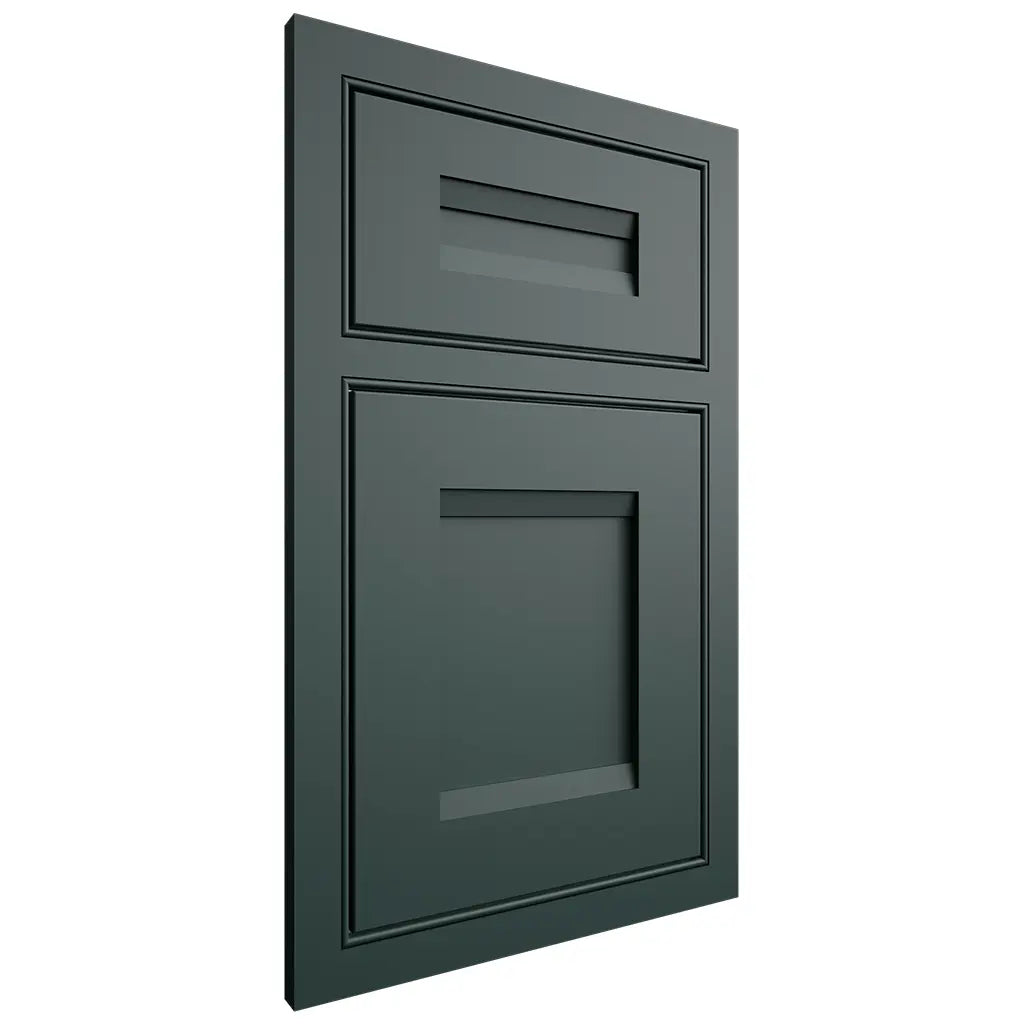 Shiloh Cabinetry Beaded Inset Bristol Paintable Billiard Green Door