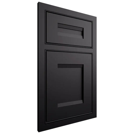 Shiloh Cabinetry Beaded Inset Bristol Paintable Black Door