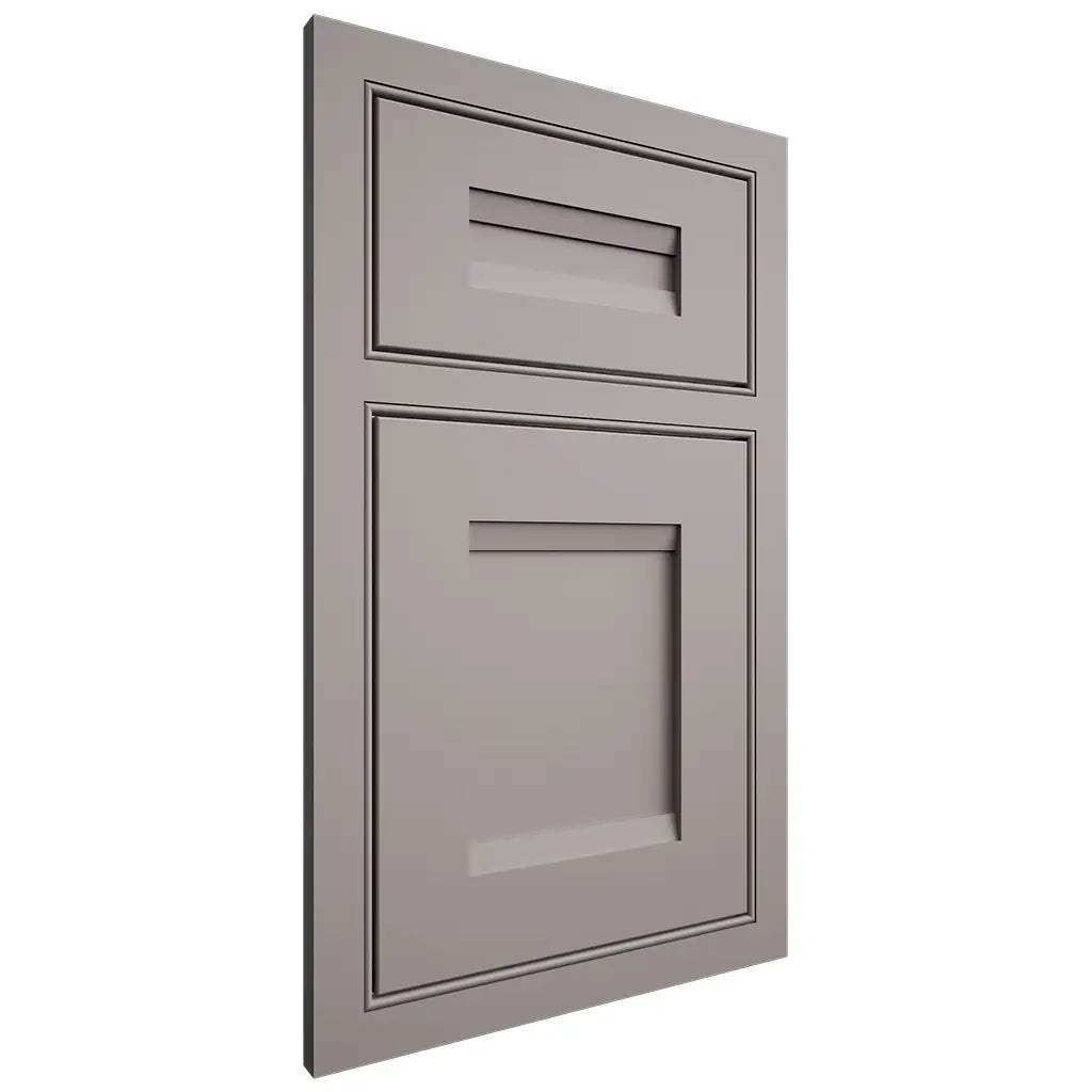 Shiloh Cabinetry Beaded Inset Bristol Paintable Dovetail Gray Door