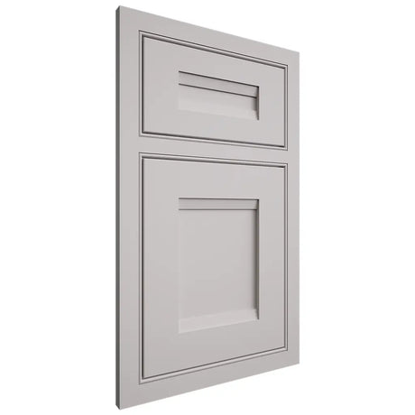 Shiloh Cabinetry Beaded Inset Bristol Paintable Light French Gray Door
