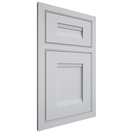 Shiloh Cabinetry Beaded Inset Bristol Paintable Niebla Azul Door