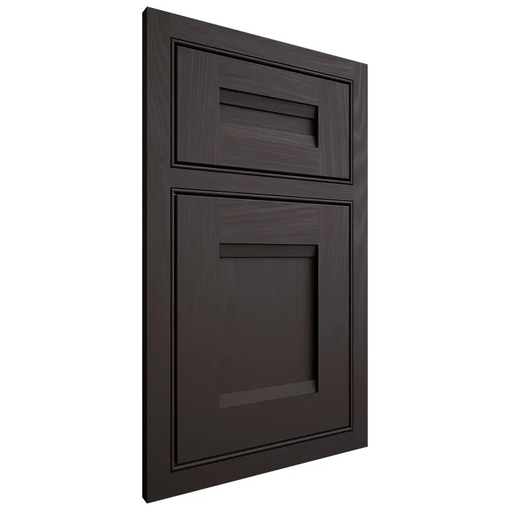 Shiloh Cabinetry Beaded Inset Bristol Poplar Plain Cut Carbon Door