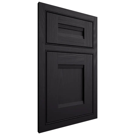 Shiloh Cabinetry Beaded Inset Bristol Poplar Plain Cut Harbor Door