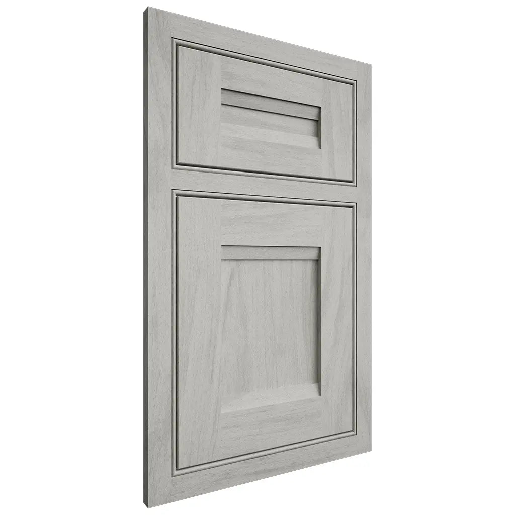 Shiloh Cabinetry Beaded Inset Bristol Poplar Plain Cut Stratus Door