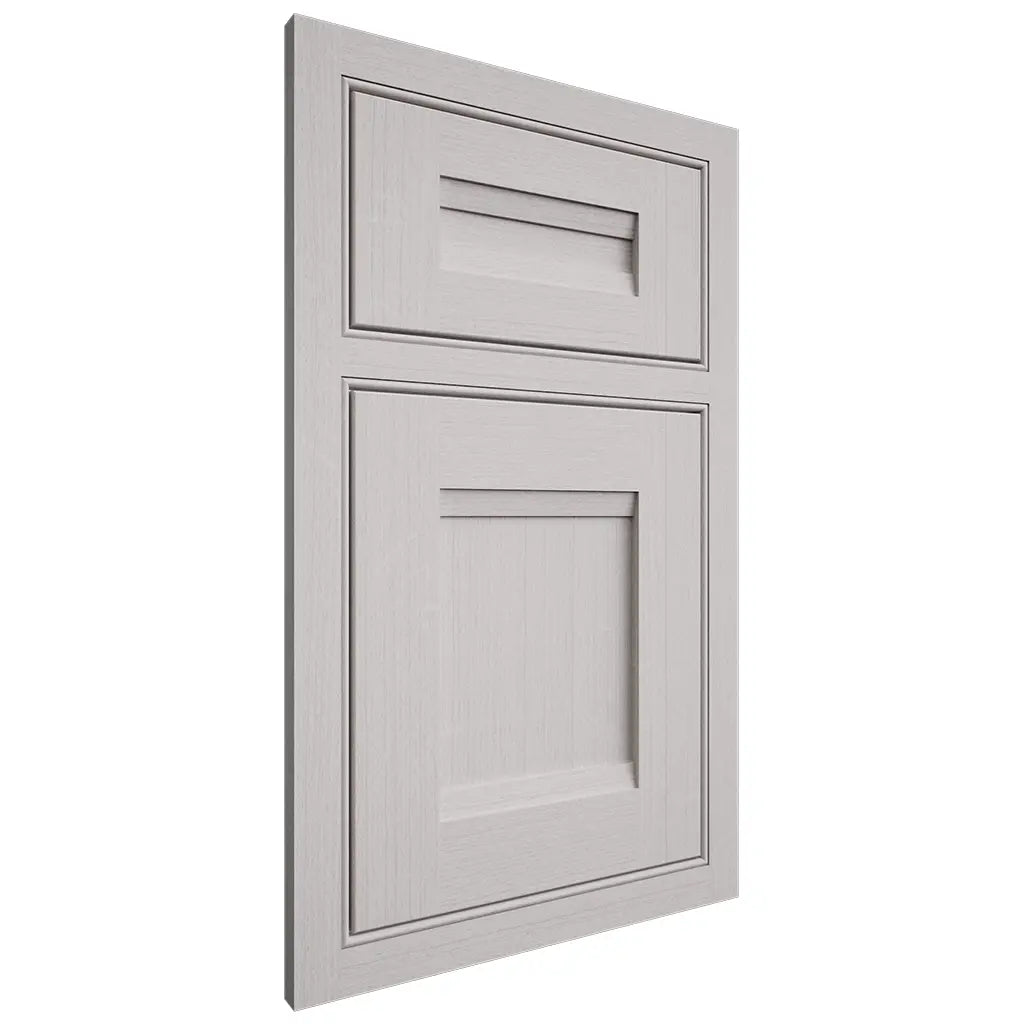 Shiloh Cabinetry Beaded Inset Bristol White Oak Quarter Sawn Cotton Door