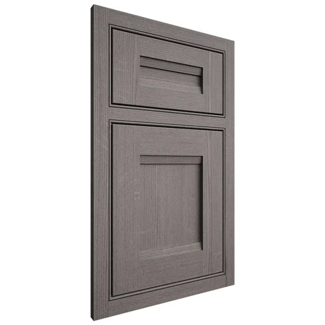Shiloh Cabinetry Beaded Inset Bristol White Oak Quarter Sawn Flagstone Door