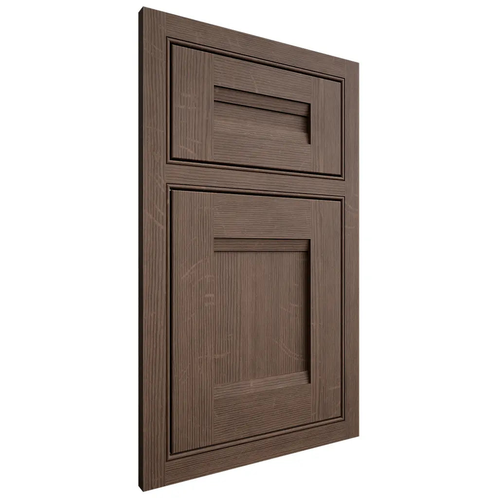 Shiloh Cabinetry Beaded Inset Bristol White Oak Quarter Sawn Mineral Door