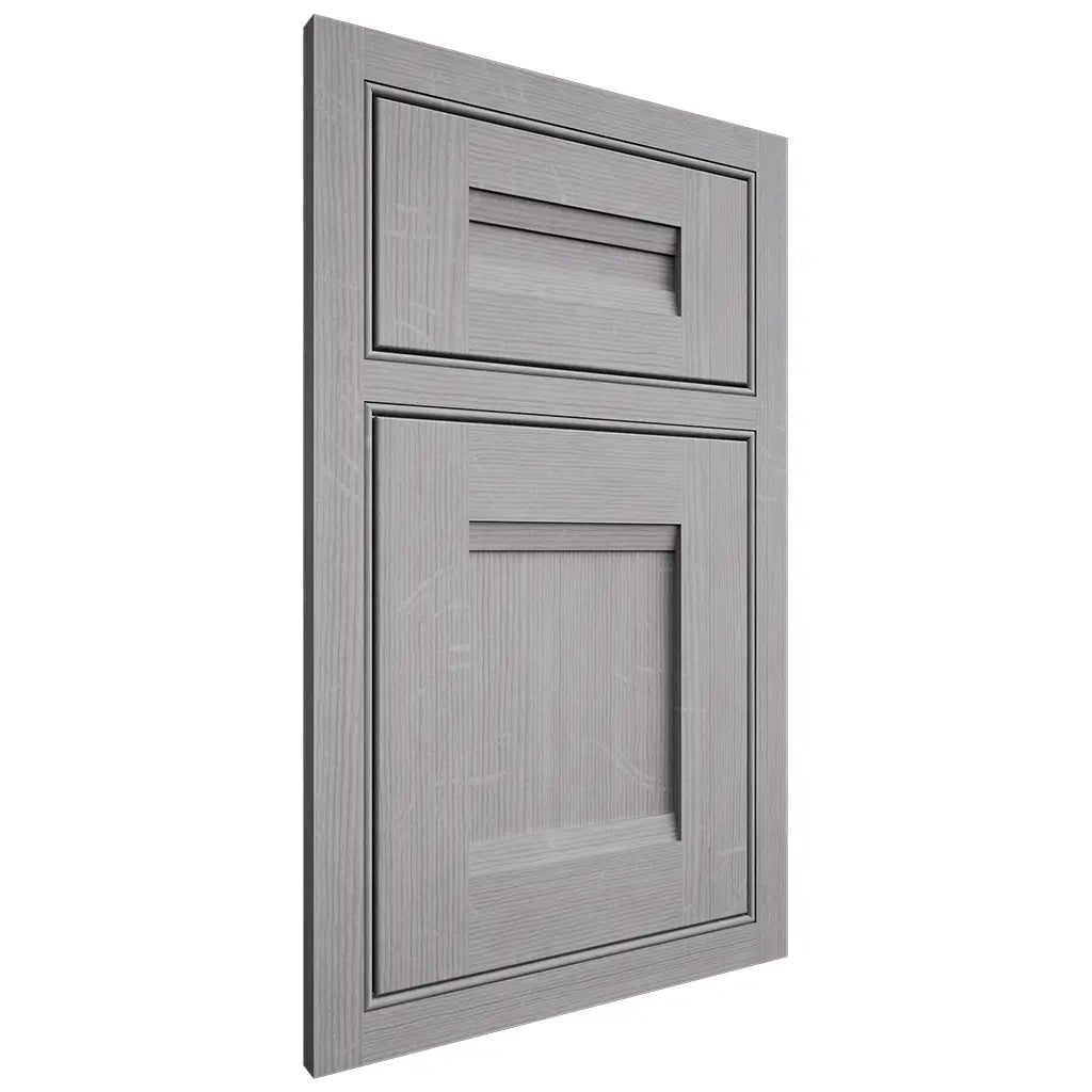 Shiloh Cabinetry Beaded Inset Bristol White Oak Quarter Sawn Stratus Door