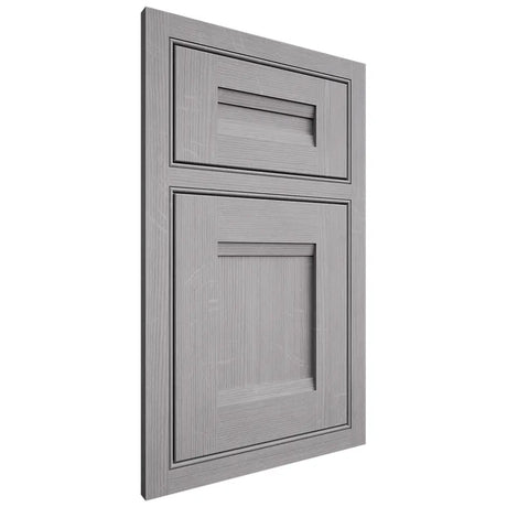 Shiloh Cabinetry Beaded Inset Bristol White Oak Quarter Sawn Stratus Door