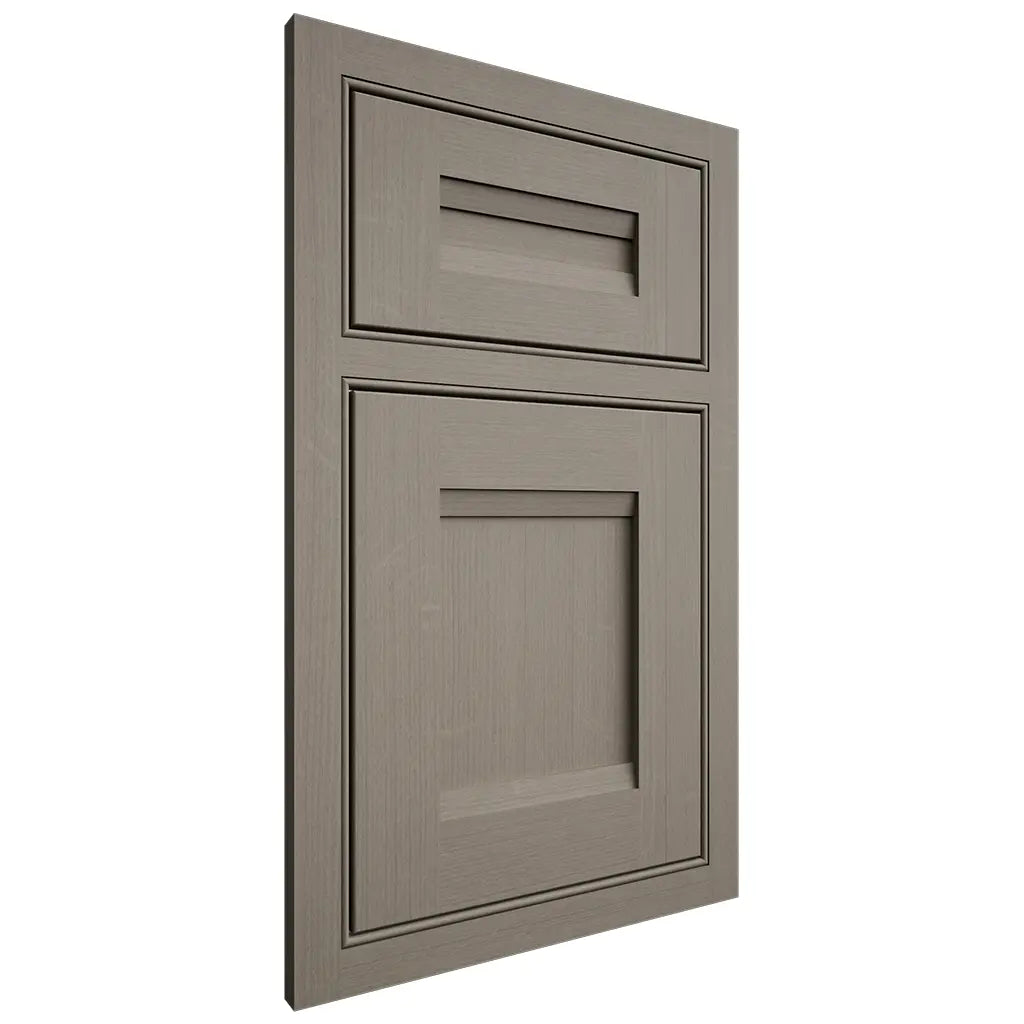 Shiloh Cabinetry Beaded Inset Bristol White Oak Quarter Sawn Thyme Door