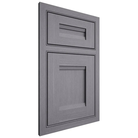 Shiloh Cabinetry Beaded Inset Bristol White Oak Rift Cut Cadet Door