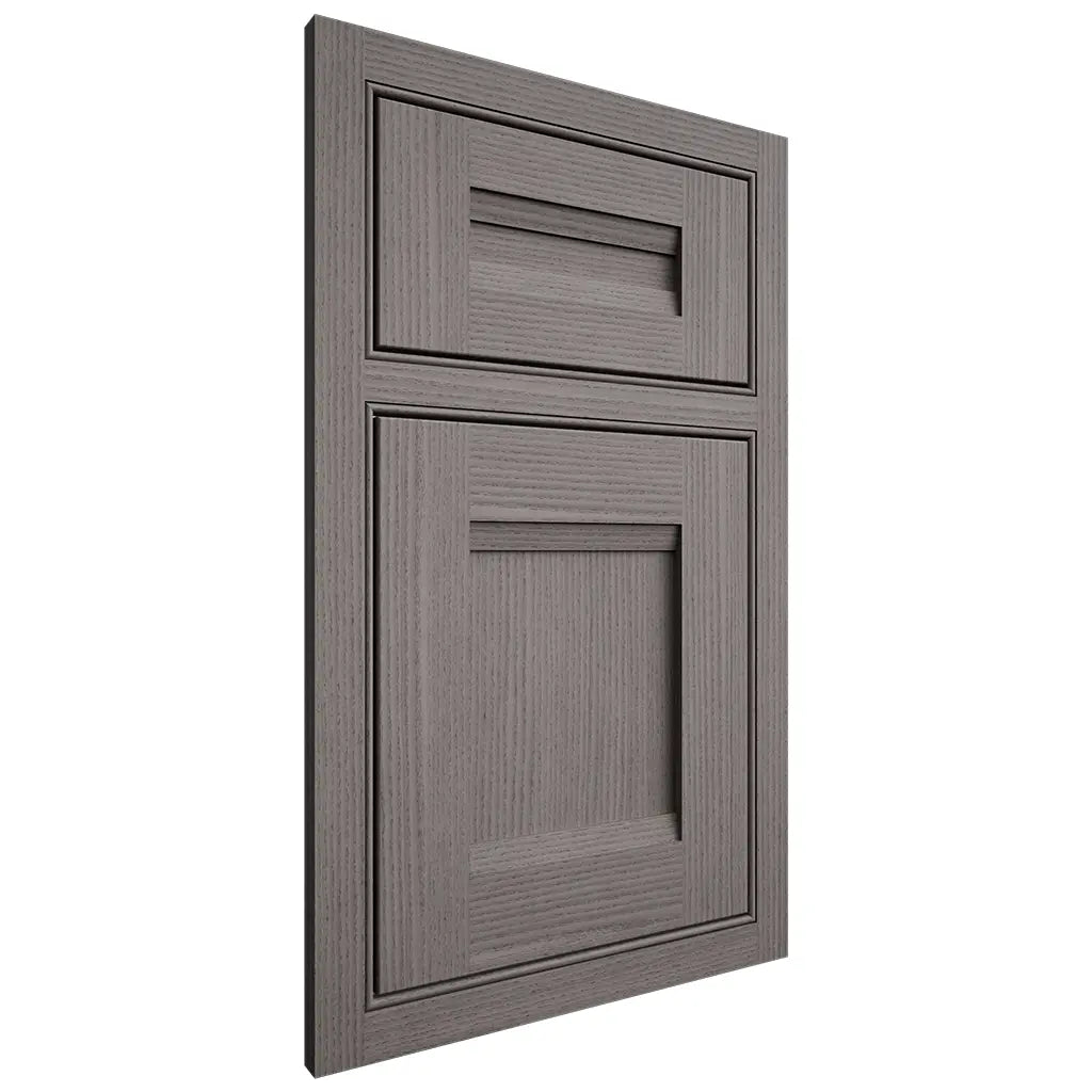 Shiloh Cabinetry Beaded Inset Bristol White Oak Rift Cut Flagstone Door