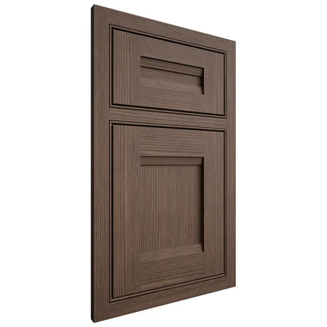 Shiloh Cabinetry Beaded Inset Bristol White Oak Rift Cut Mineral Door