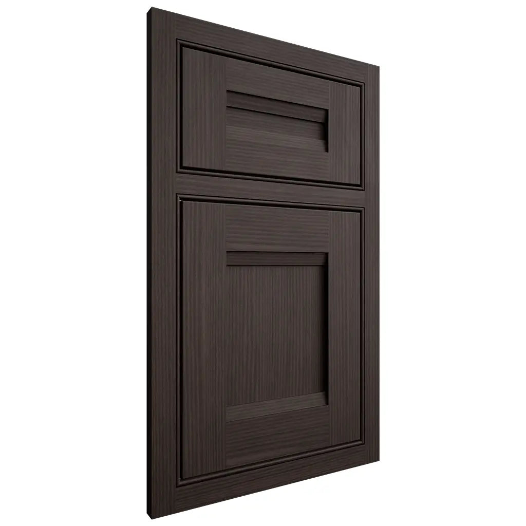 Shiloh Cabinetry Beaded Inset Bristol White Oak Rift Cut Morel Door