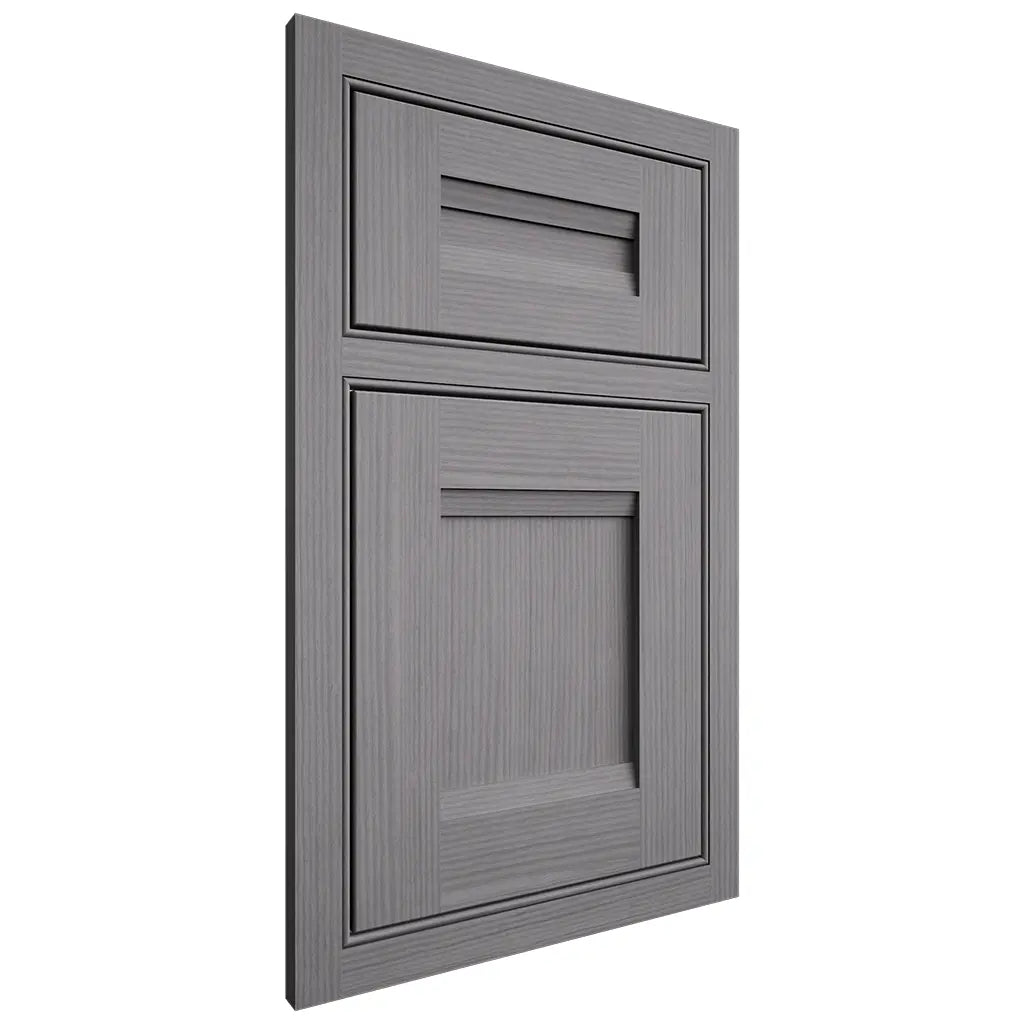 Shiloh Cabinetry Beaded Inset Bristol White Oak Rift Cut Sterling Door