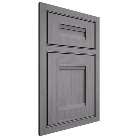 Shiloh Cabinetry Beaded Inset Bristol White Oak Rift Cut Sterling Door