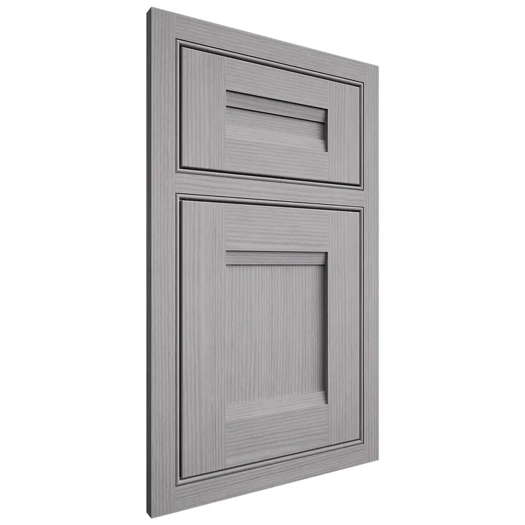 Shiloh Cabinetry Beaded Inset Bristol White Oak Rift Cut Stratus Door