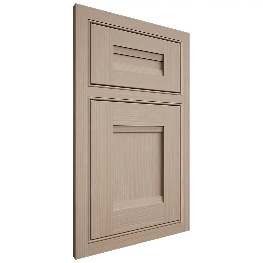 Shiloh Cabinetry Beaded Inset Bristol White Oak Rift Cut Straw Door