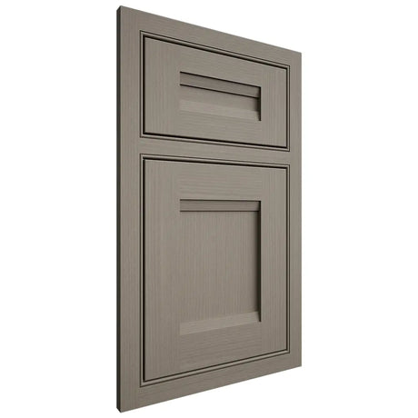 Shiloh Cabinetry Beaded Inset Bristol White Oak Rift Cut Thyme Door