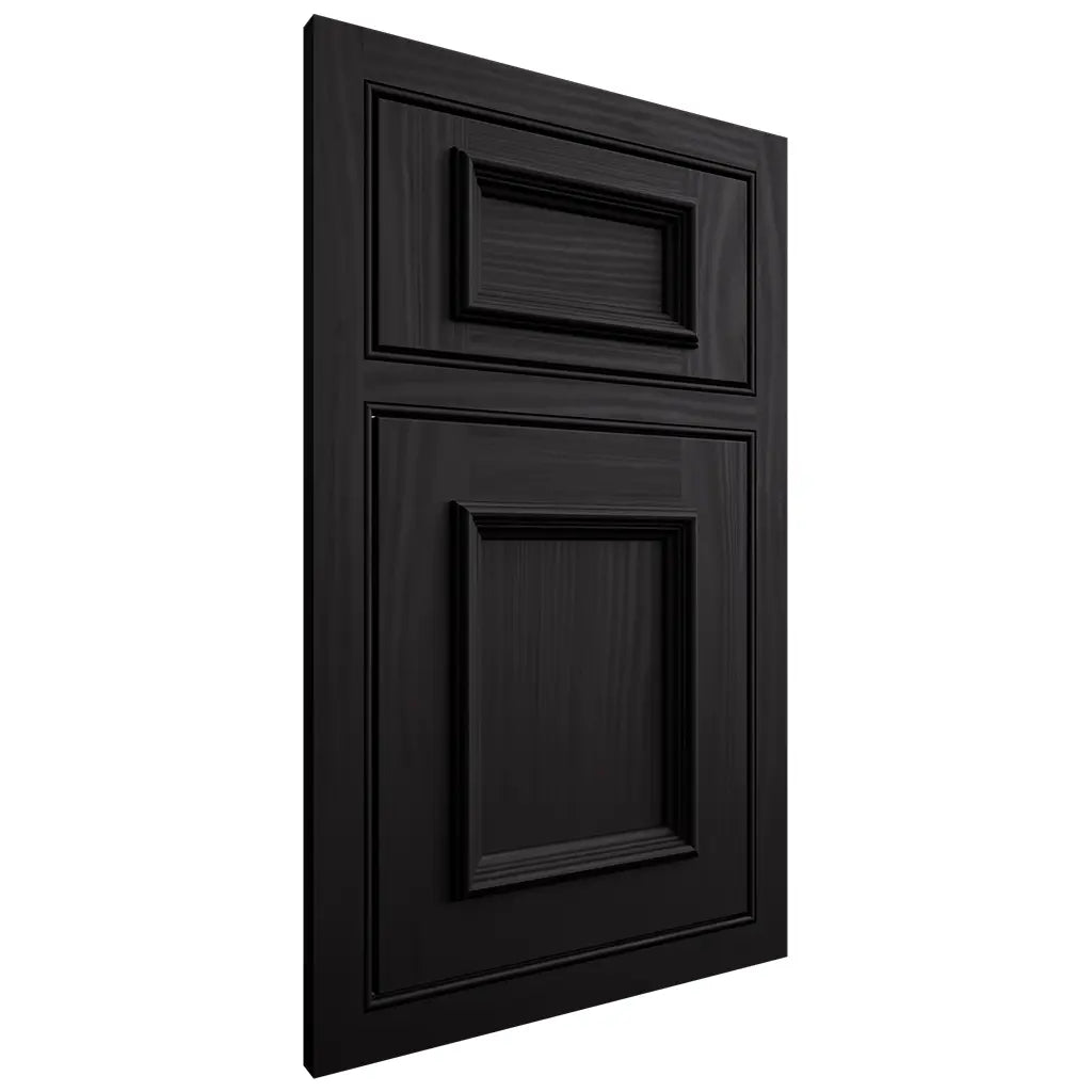 Shiloh Cabinetry Beaded Inset Charleston Cherry Plain Cut Espresso Door