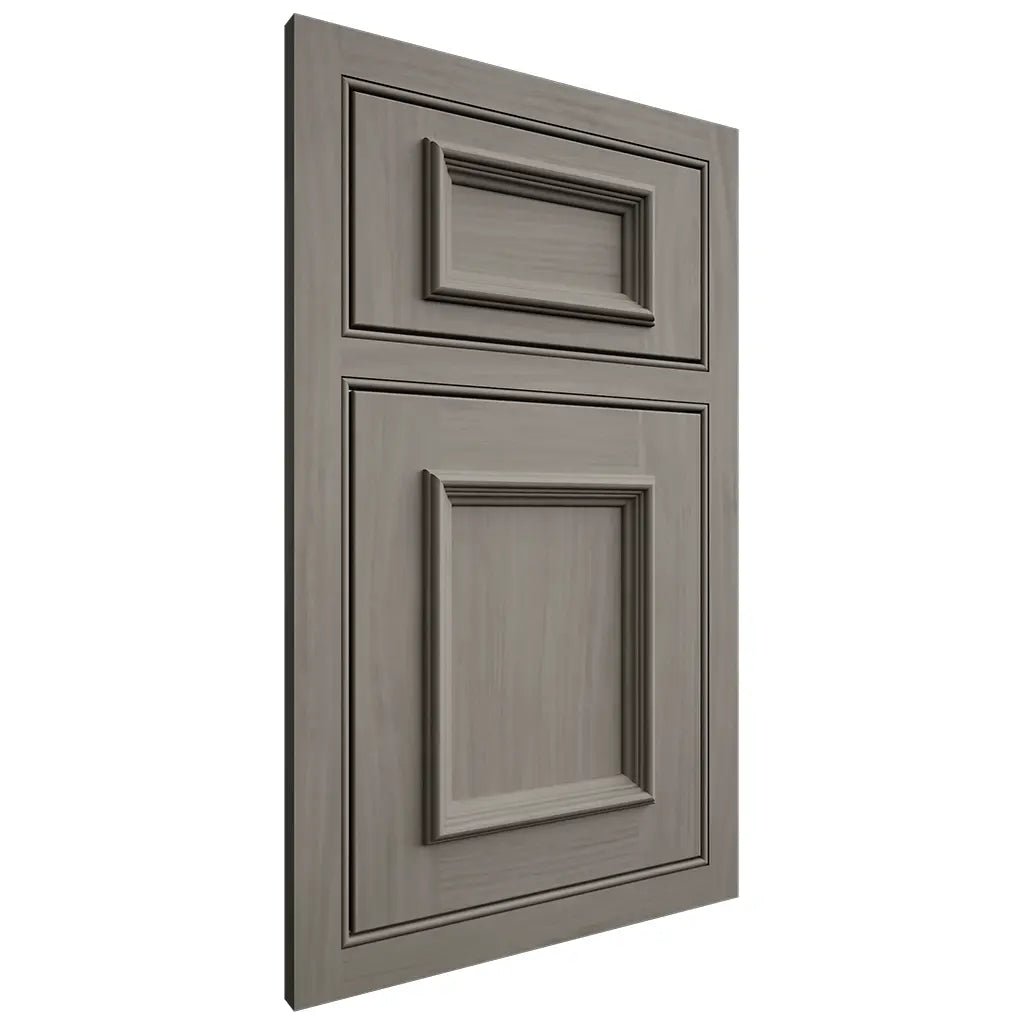 Shiloh Cabinetry Beaded Inset Charleston Cherry Plain Cut Thyme Door