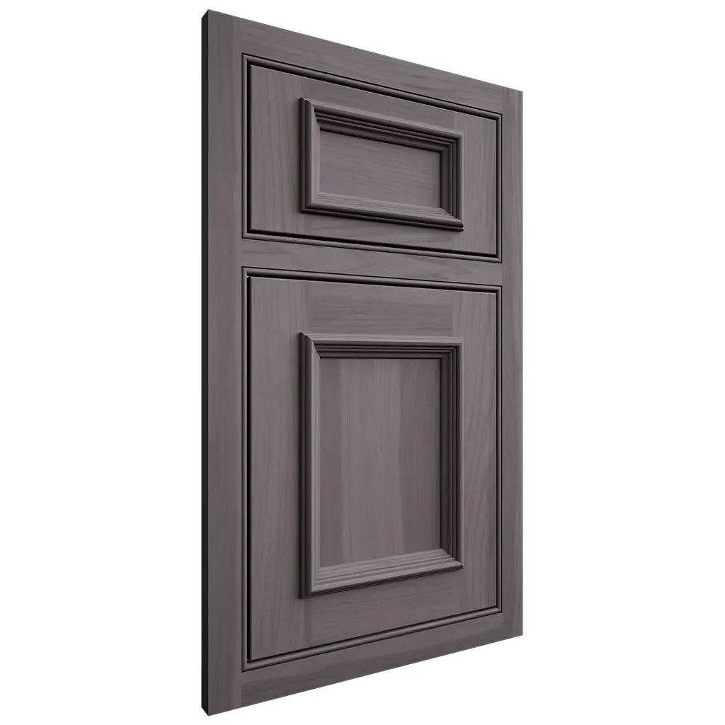 Shiloh Cabinetry Beaded Inset Charleston Hickory Plain Cut Cadet Door