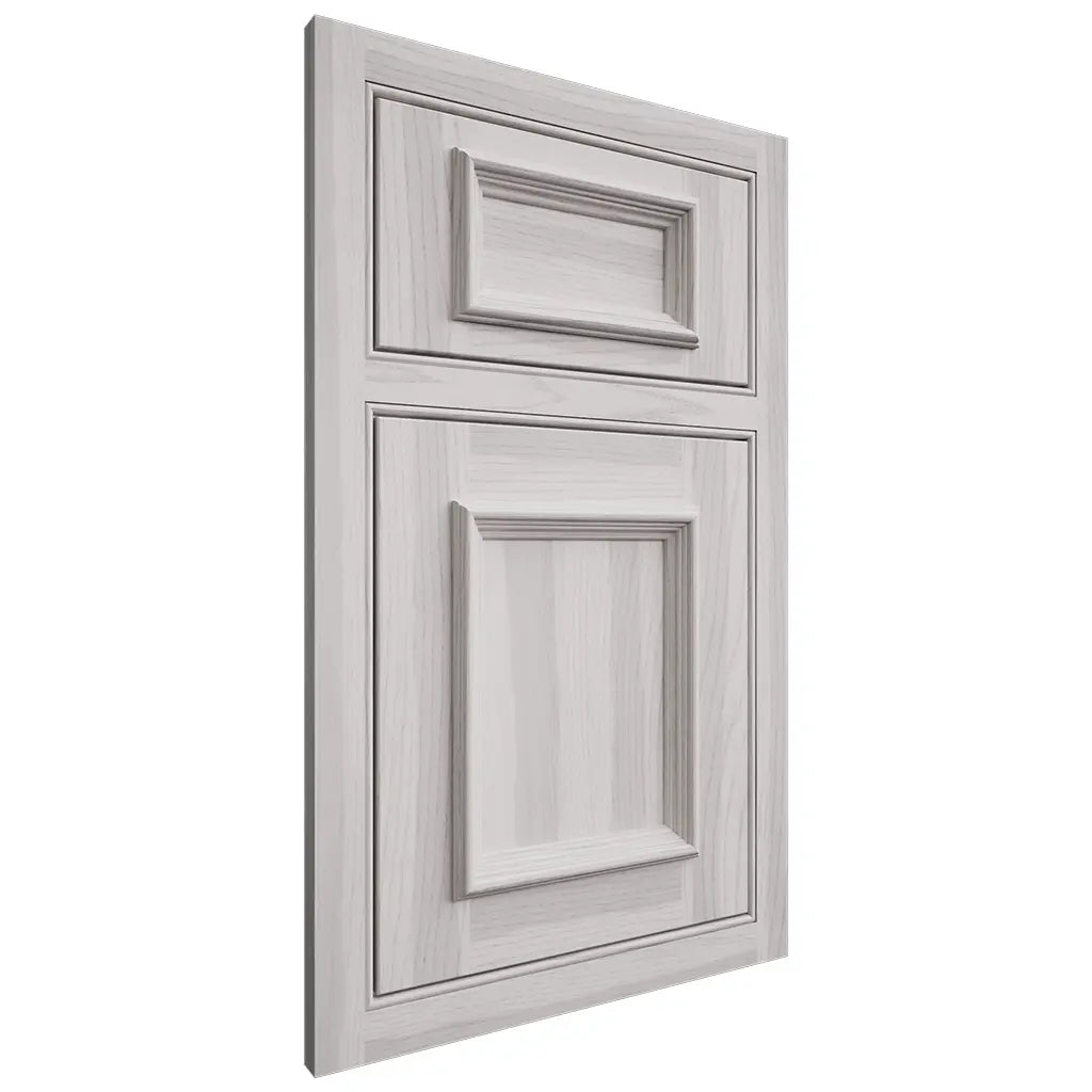 Shiloh Cabinetry Beaded Inset Charleston Hickory Plain Cut Cotton Door
