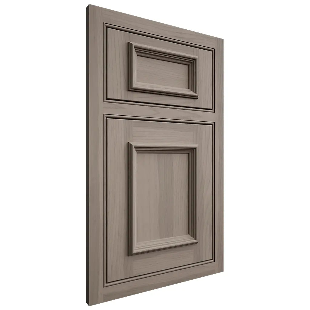 Shiloh Cabinetry Beaded Inset Charleston Hickory Plain Cut Sterling Door