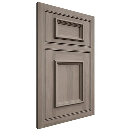 Shiloh Cabinetry Beaded Inset Charleston Hickory Plain Cut Sterling Door