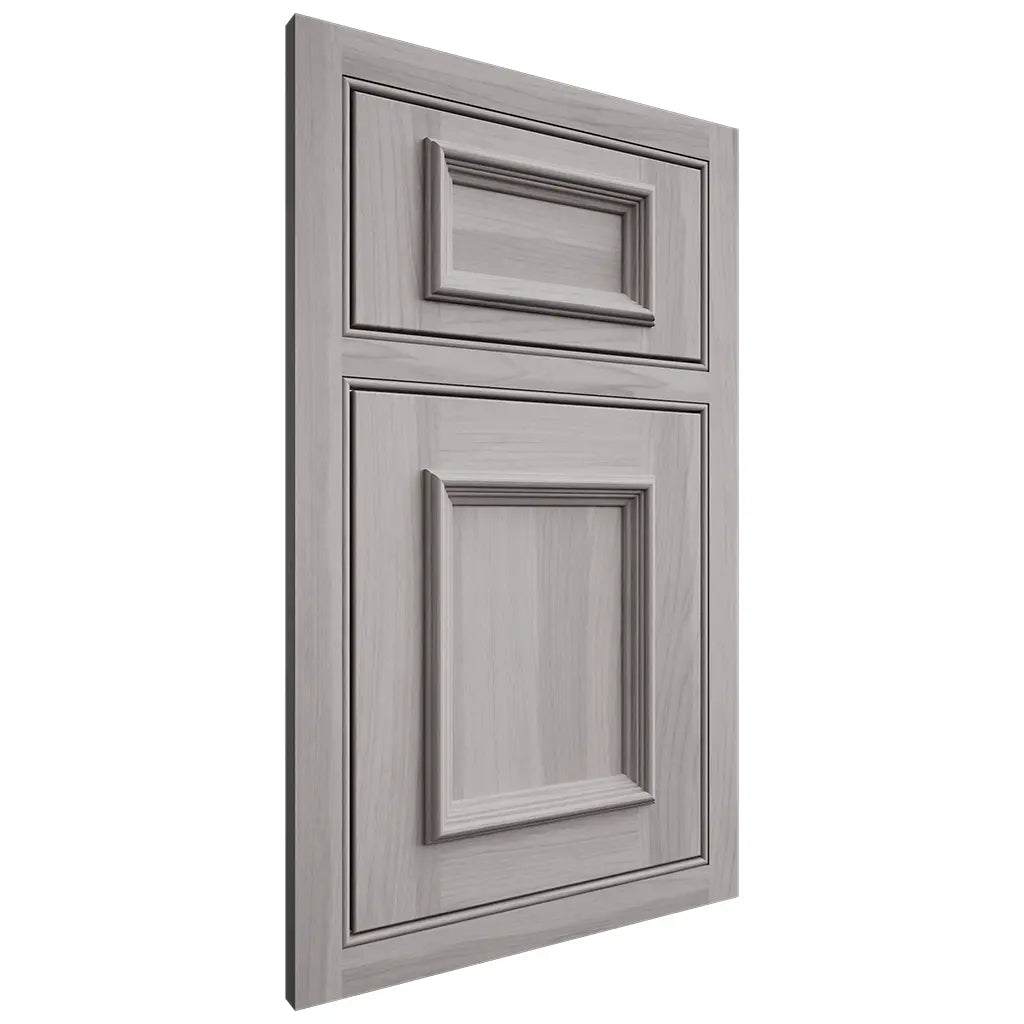 Shiloh Cabinetry Beaded Inset Charleston Hickory Plain Cut Stratus Door