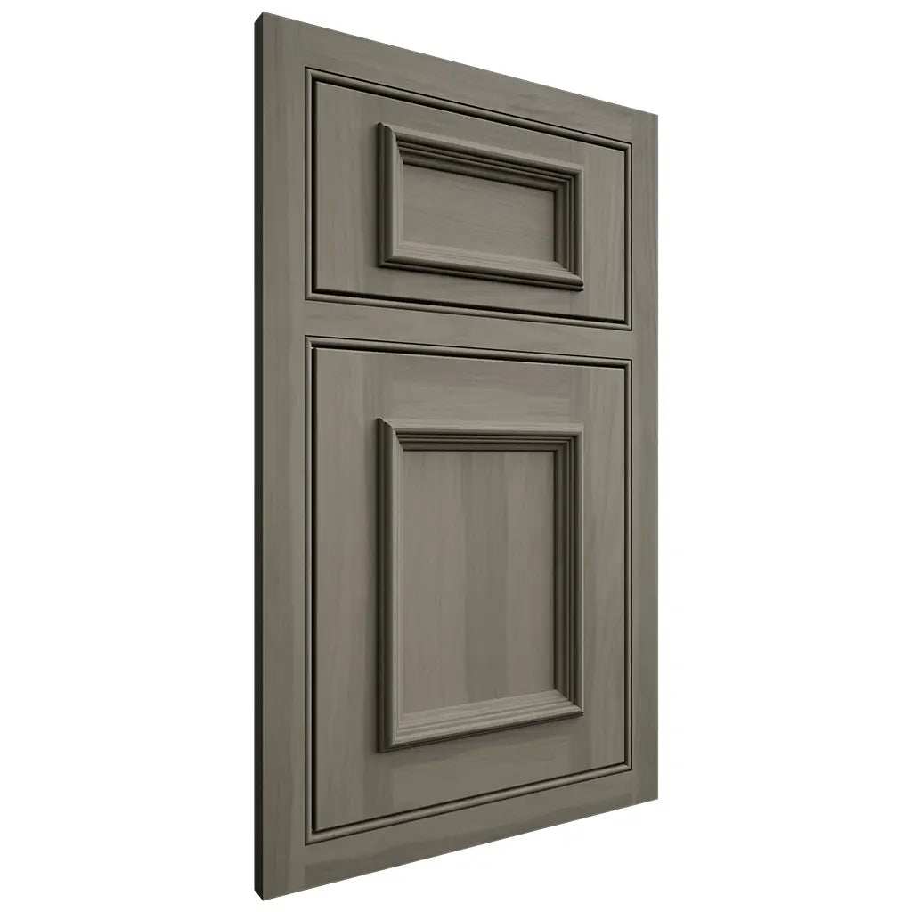 Shiloh Cabinetry Beaded Inset Charleston Hickory Plain Cut Thyme Door
