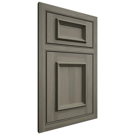 Shiloh Cabinetry Beaded Inset Charleston Hickory Plain Cut Thyme Door