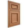 Shiloh Cabinetry Beaded Inset Charleston Maple Plain Cut Cashmere Door