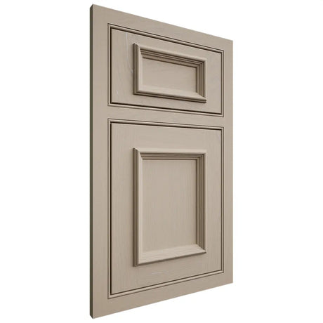 Shiloh Cabinetry Beaded Inset Charleston Maple Plain Cut Pebble Door