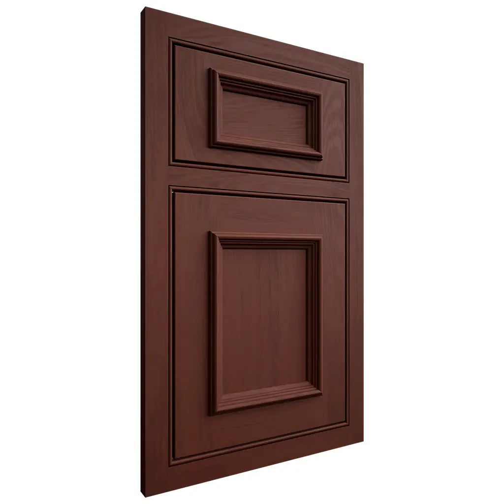 Shiloh Cabinetry Beaded Inset Charleston Maple Plain Cut Sable Door